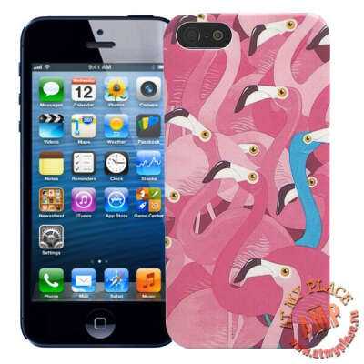 Чехол для iPhone 5/5s Flamingo