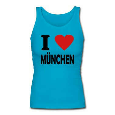 Футболку I LOVE M&amp;#220;NCHEN