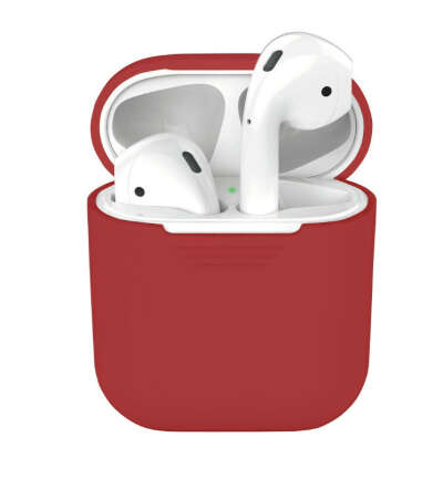 Чехол на airpods красный