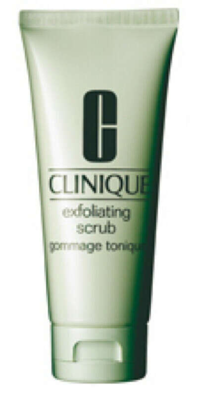 Clinique exfoliating scrub