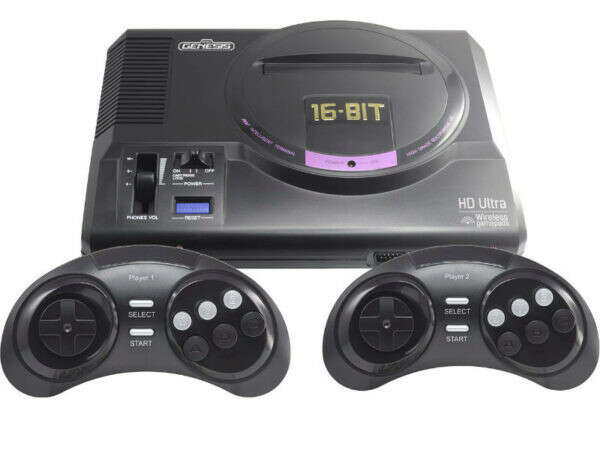 Игровая приставка "Retro Genesis HD Ultra", 150 встроенных игр бренда SEGA