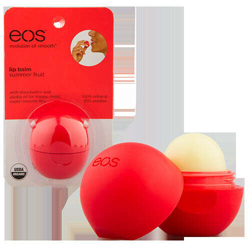 Бальзам для губ `EOS` со вкусом летних фруктов