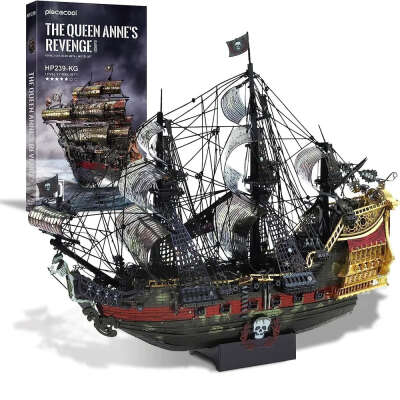 Модель пиратского корабля "Месть королевы Анны"