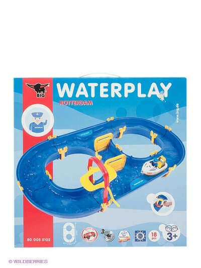 Игровой набор "Водный трек Rotterdam Big Waterplay", BIG