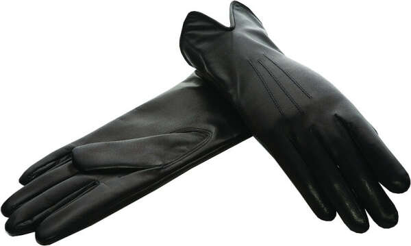 черные перчатки (размер 7)