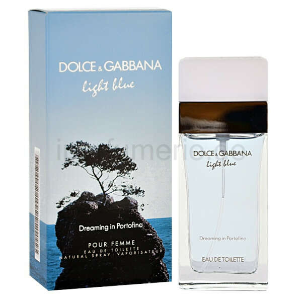 dolce&gabbana light blue driming in portofino