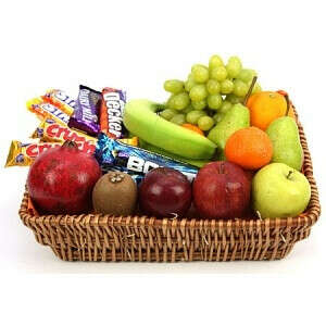 Crunchy Bar Fruit Basket | Chocolate | Flower Delivery Makati