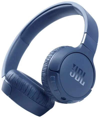 Беспроводные наушники JBL Tune 660NC Blue с шумоподавлением