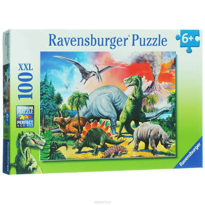 Ravensburger Среди динозавров. Пазл XXL, 100 элементов