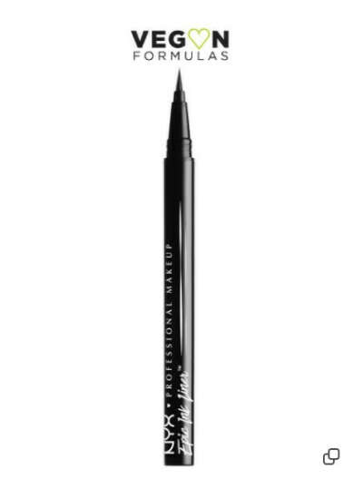 NYX Professional Makeup Epic Ink Liner Лайнер для глаз, оттенок 01, Black, 1 мл