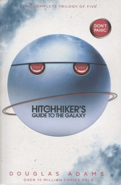 книги The Hitchhiker&#039;s Guide to the Galaxy в оригинале