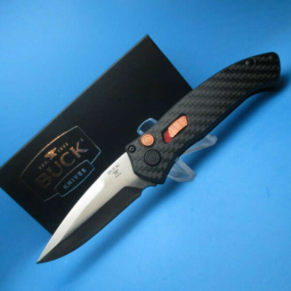 Buck 898 Impact Limited Edition Carbon Fiber Switchblade Knife