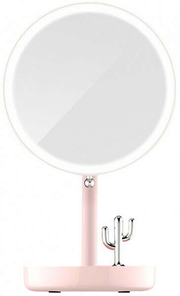 Зеркало для макияжа Lofree LED Beauty Mirror ME502, розовый