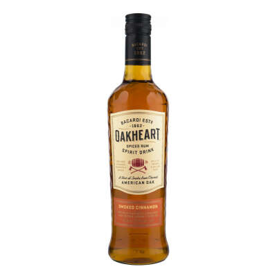 Rum Bacardi Oakheart Smoked Cinnamon, 0.7 L