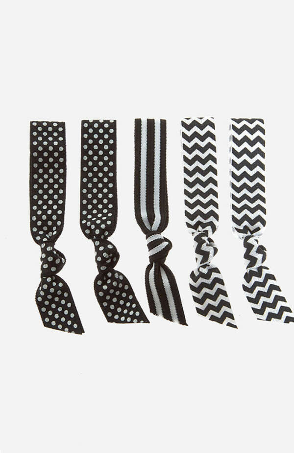 DailyLook: Emi Jay Black Tie Hair Tie Collection