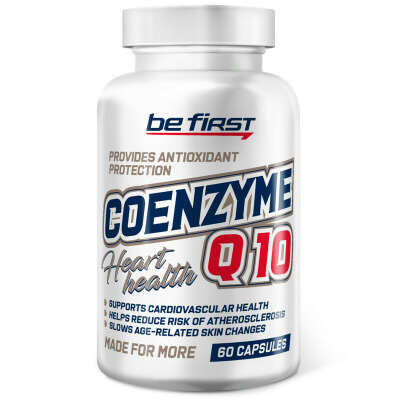 Коэнзим Ку10 Coenzyme Q10 Be First 60 мг 60 гелевых капсул