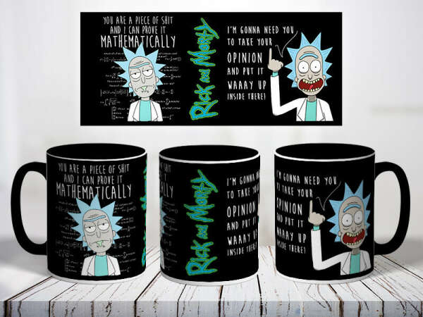 Кружка Rick and Morty #1