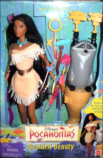 Кукла Mattel. Pocahontas Braided Beauty