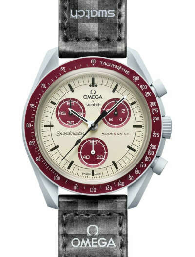 Наручные часы swatch Omega Mission to Pluto (SO33M101)