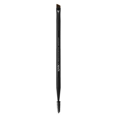 Профессиональная кисть для макияжа бровей. Двусторонняя. PRO BRUSH -  DUAL BROW