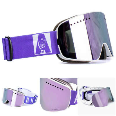 Очки горнолыжные / сноубордические Andavi Neo Magnet, цвет Purple Wave