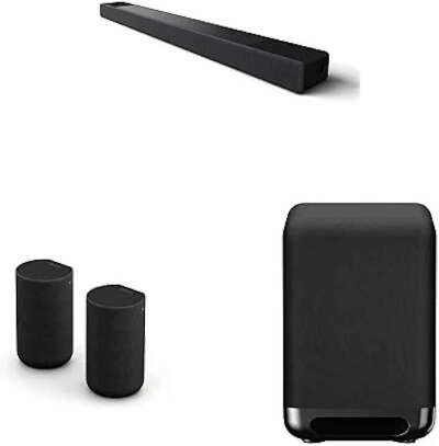 Soundbar HT-A7000 + Premium Subwoofer (SA-SW5) + Wireless Rear Speakers (SA-RS5)