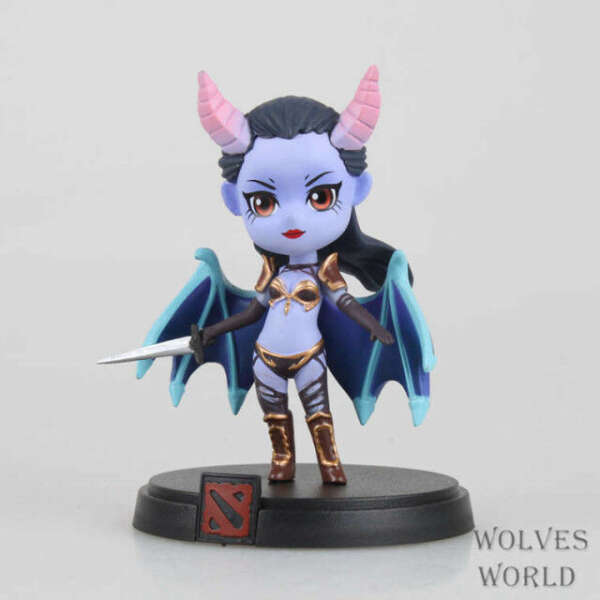  Dota 2 Collection Figure Queen of Pain 4" Dota Game Figure NIB