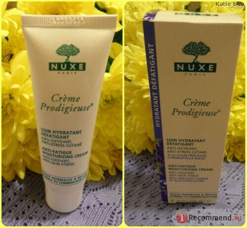 Nuxe Crème Prodigieuse (увлажняющий и защитный дневной крем для нормальной и комбинированной кожи)