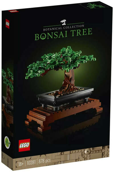 LEGO Icons Дерево бонсай 10281 Строительный набор для взрослых (878 деталей)