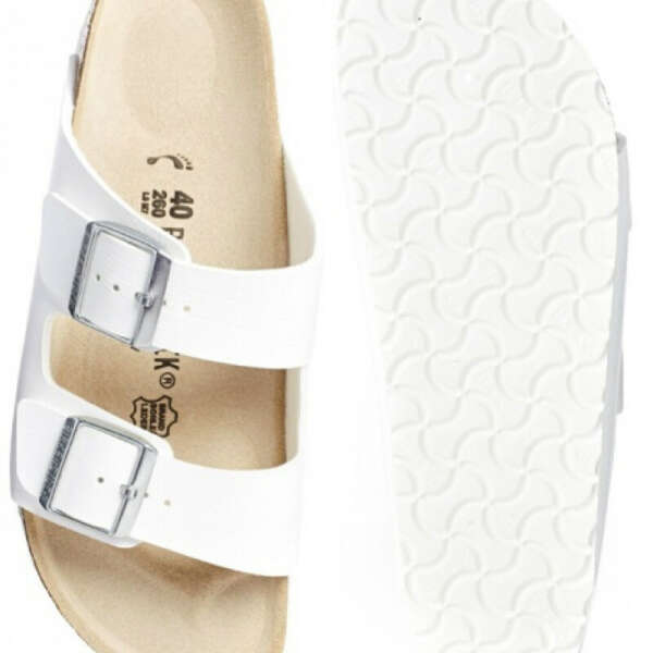 Сандалии Birkenstock Arizona белые