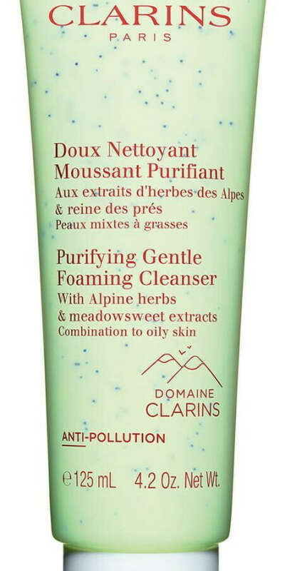 Clarins Doux Nettoyant Moussant Purifiant Очищающий пенящийся крем для комбинированной и жирной кожи, 125 мл