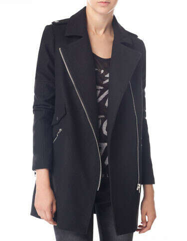 Biker coat -				COATS - COLLECTION  -Stradivarius Ukrainia