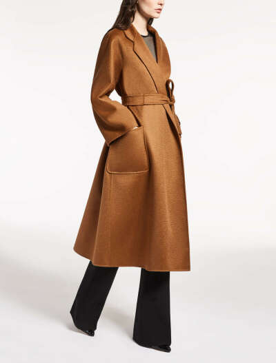 Cashmere coat, tobacco - LABBRO Max Mara