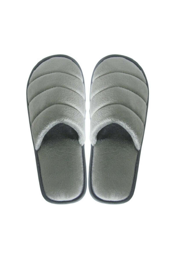 Cinnamon Slippers Velvet (Gray)