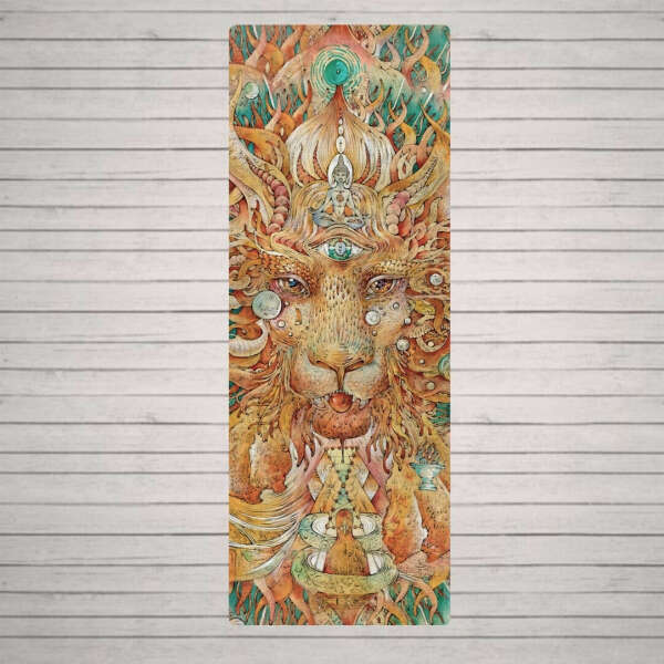 Коврик для йоги Lion limited edition by Yoga ID