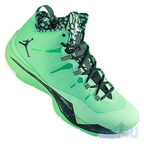 Баскетбольные кроссовки Jordan Super.Fly 2 &#039;Green Glow&#039;