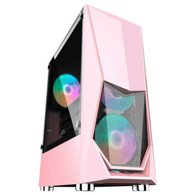 Корпус для компьютера (розовый)