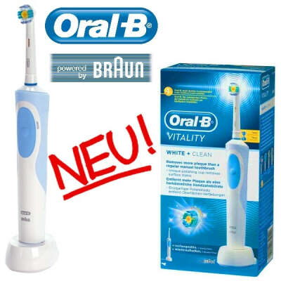 Электрическая зубная щетка BRAUN Oral-B Vitality 3D White – интернет-магазин Эльдорадо