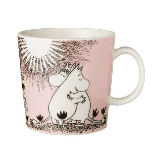 Чашка Moomin mug Love, pink