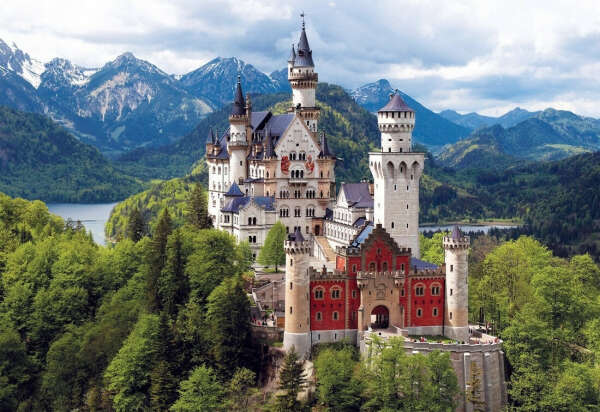 Посетить средневековые замки в Германии