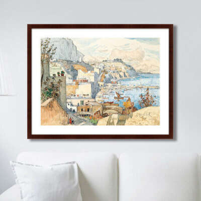 Репродукция картины A View of Capri Konstantin 1927 г. - Купить за 10945 руб. на INMYROOM.ru