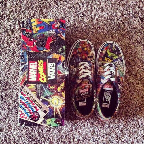 Vans Marvel Comics