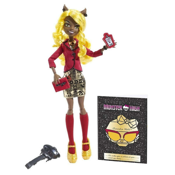 Monster High "Clawdia Wolf"