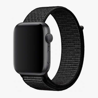 Спортивный браслет Nike для Apple Watch 42 мм, черный