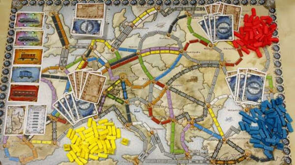 Настольная игра Билет на Поезд по Европе (Ticket to Ride Europe) - купить, правила, цена, отзывы, обзор | GaGaGames - магазин настольных игр в Санкт-Петербурге