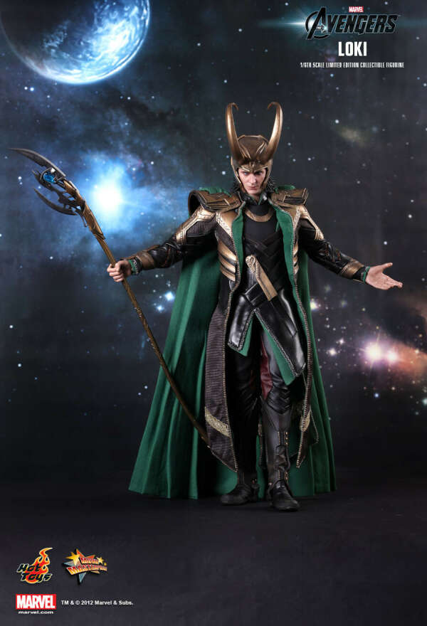 Hot Toys : The Avengers - Loki 1/6th scale Limited Edition Collectible Figurine