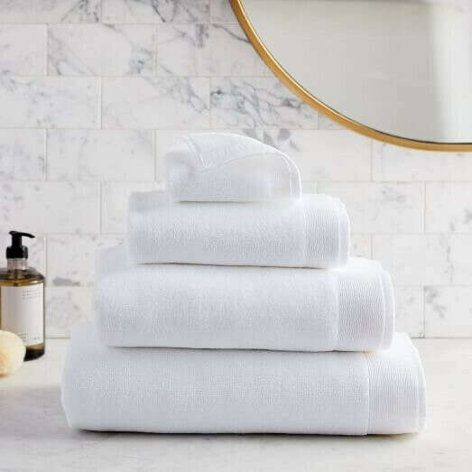 Белые полотенца как в отеле