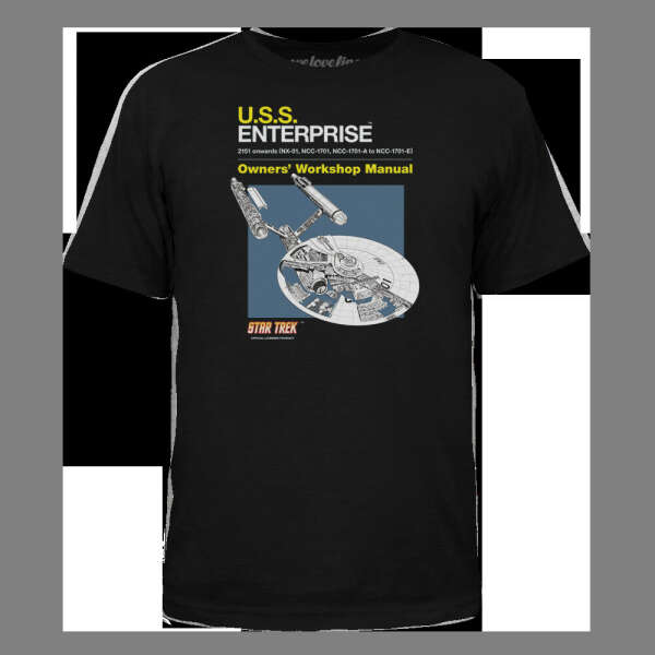 Star Trek Enterprise Schematic