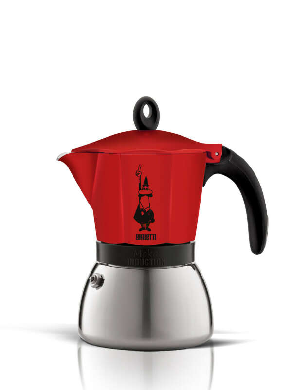 Гейзерная кофеварка Bialetti Moka Induzione (на 6 чашек по 50 мл)