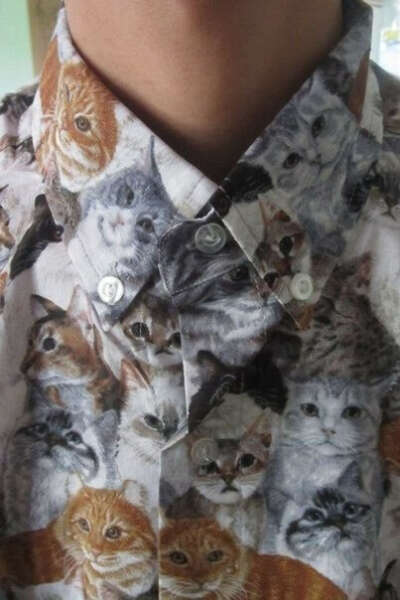 Рубашка с котами *0*